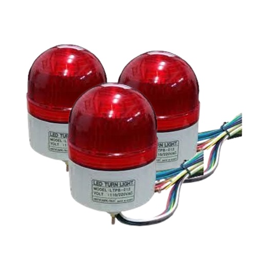 Đèn cảnh báo Hanyoung LTPB-012(R)|Đèn xoay màu đỏ